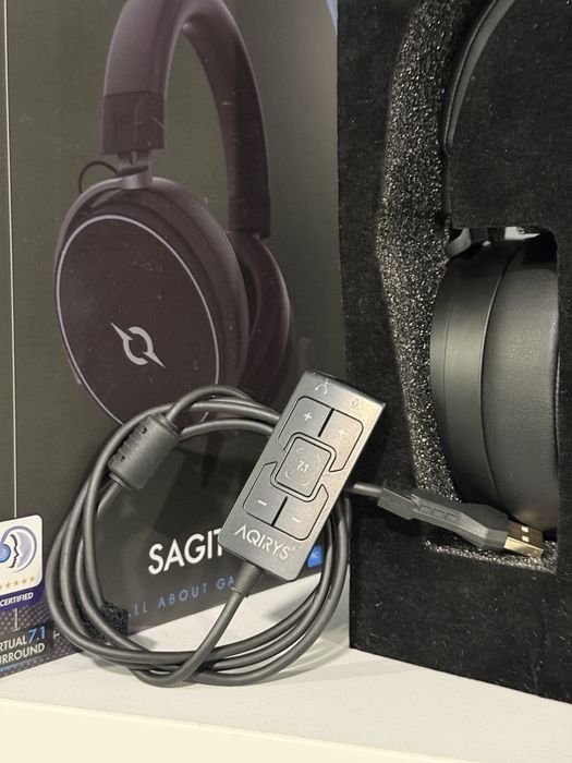 Casti AQIRYS Sagitta USB NOI