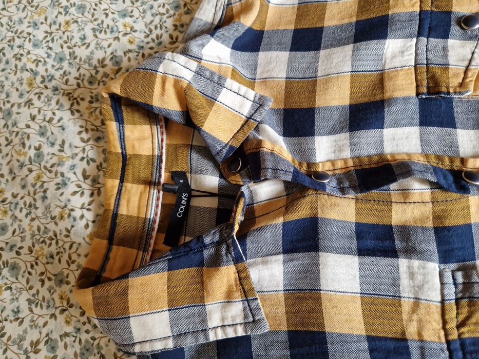 Camasa in carouri, marime S, Collins