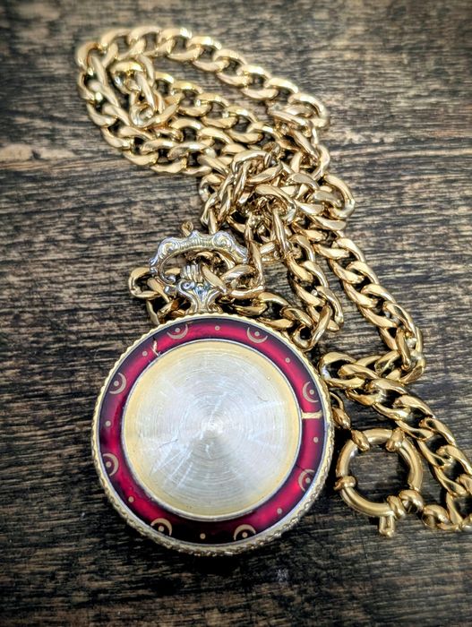 Ceas de buzunar vintage VERITY – Swiss Made, mecanic, funcțional  17 j