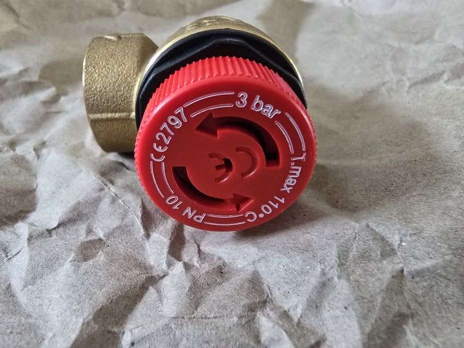 Supapa de siguranta 1/2" O-ring, 3 bari, Romstal Vision II