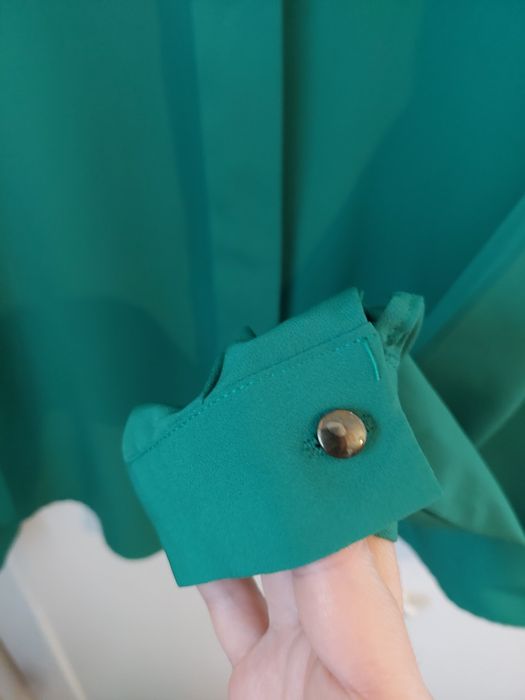 Camasa verde eleganta marimea 36