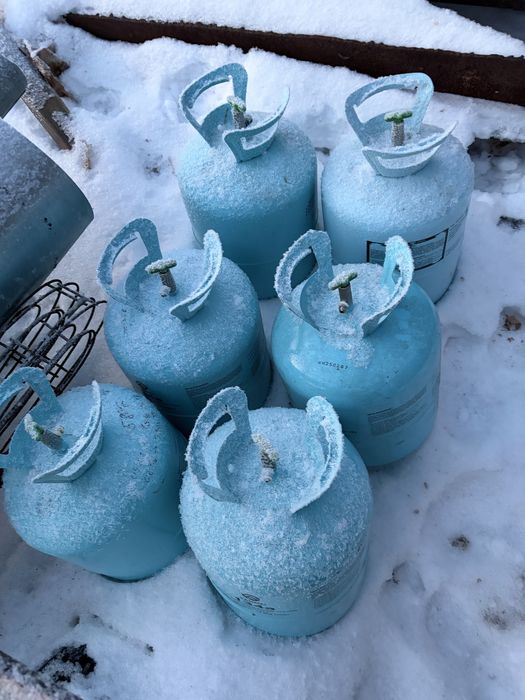 Пустые баллоны r134a фреон