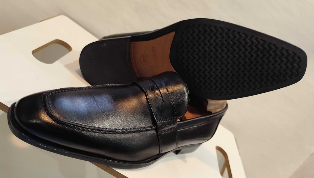 Pantofi loafer penny 41 41.5 GEOX NOI piele naturala moale