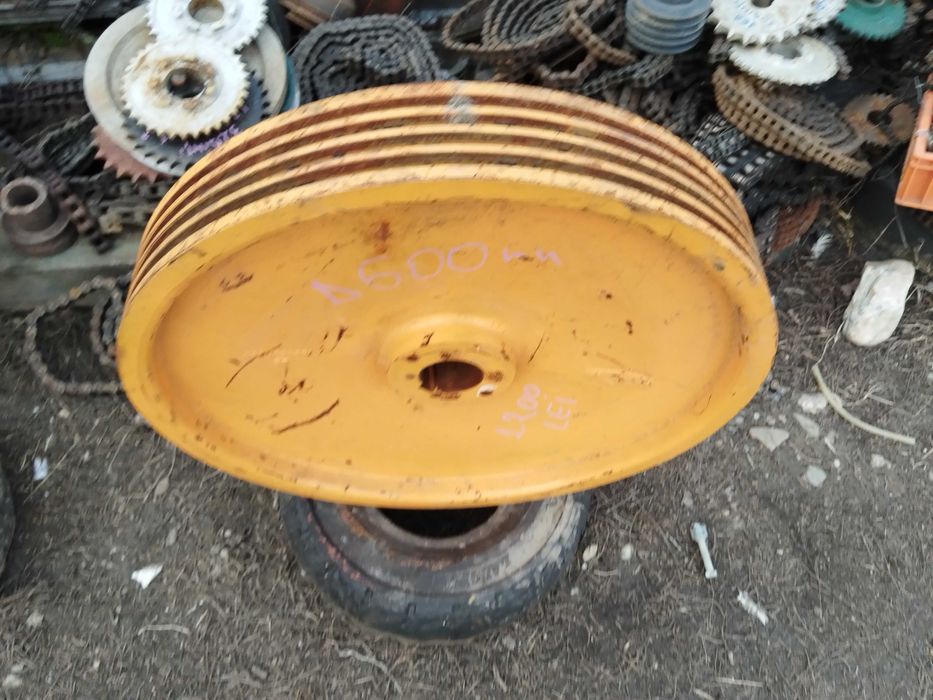 Fulie cu patru curele 60 cm diametrul generator volanta