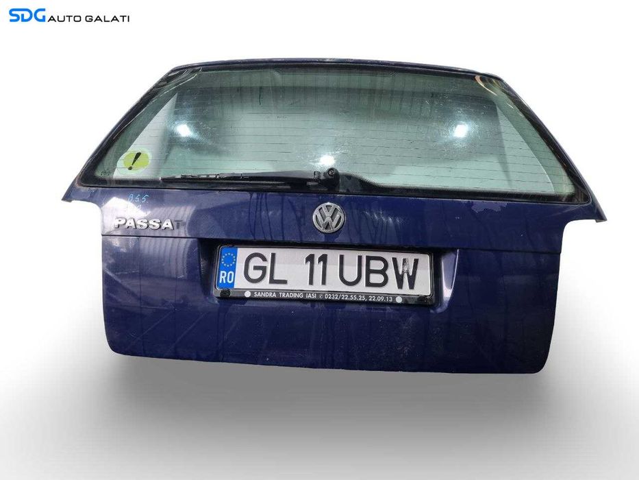 Hayon Haion Portbagaj Dezechipat cu Luneta Geam Sticla Volkswagen Passat B5 B5.5 Break Combi 2001 - 2005 Culoare LA5E Maritime Blue 3B9827025AQ [LC3895]