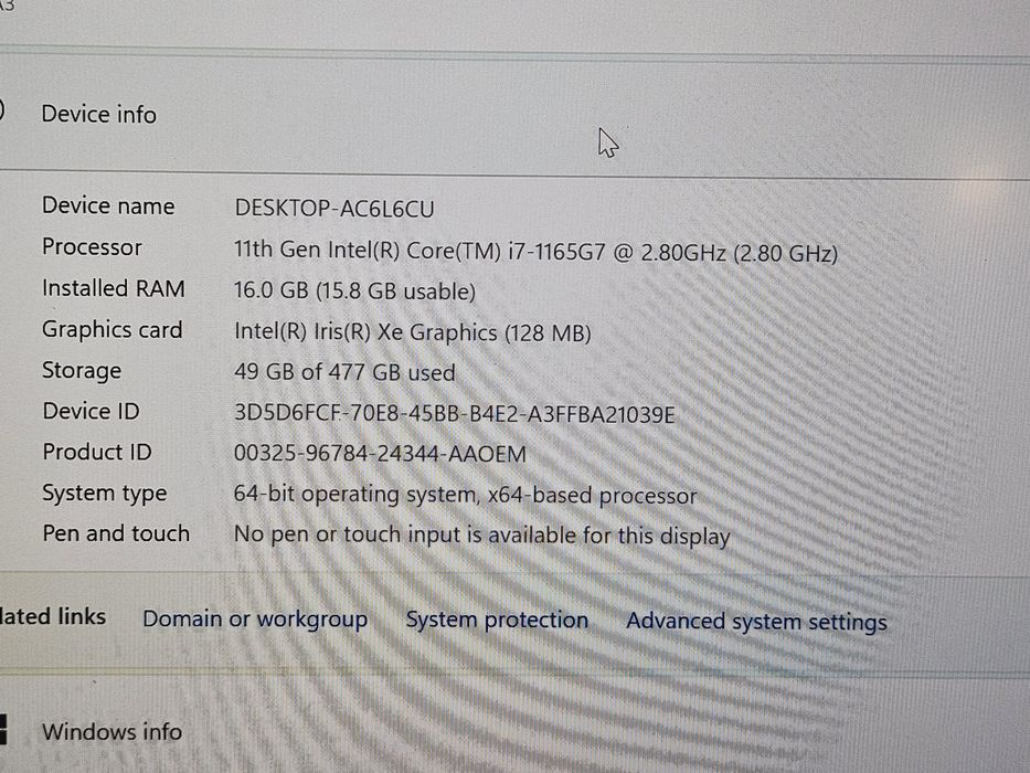 Laptop Premium Lenovo Yoga Slim 7 | Intel i7 Gen 11 | 16GB RAM | 512GB SSD