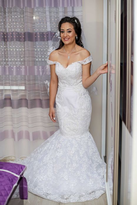 Булчинска рокля шита по поръчка