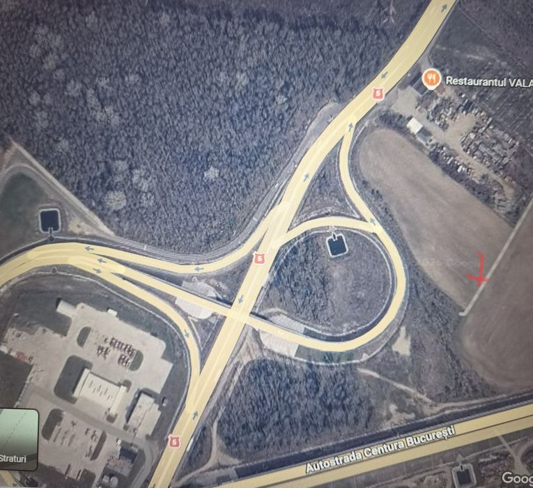 Teren intravilan Jilava 780 mp | Dublă deschidere | langa nod centura A0