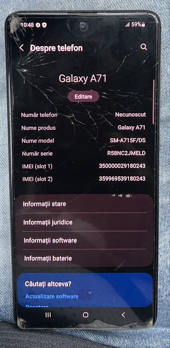 Samsung galaxy A71