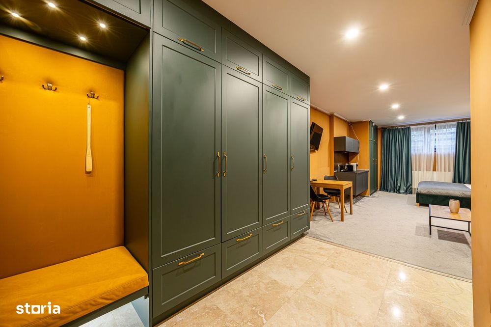 Garsonieră premium în inima Poienii Brașov |Nuba | Design interior
