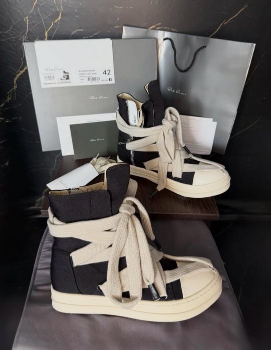 Sneakers rico owens ramones jumbo lace