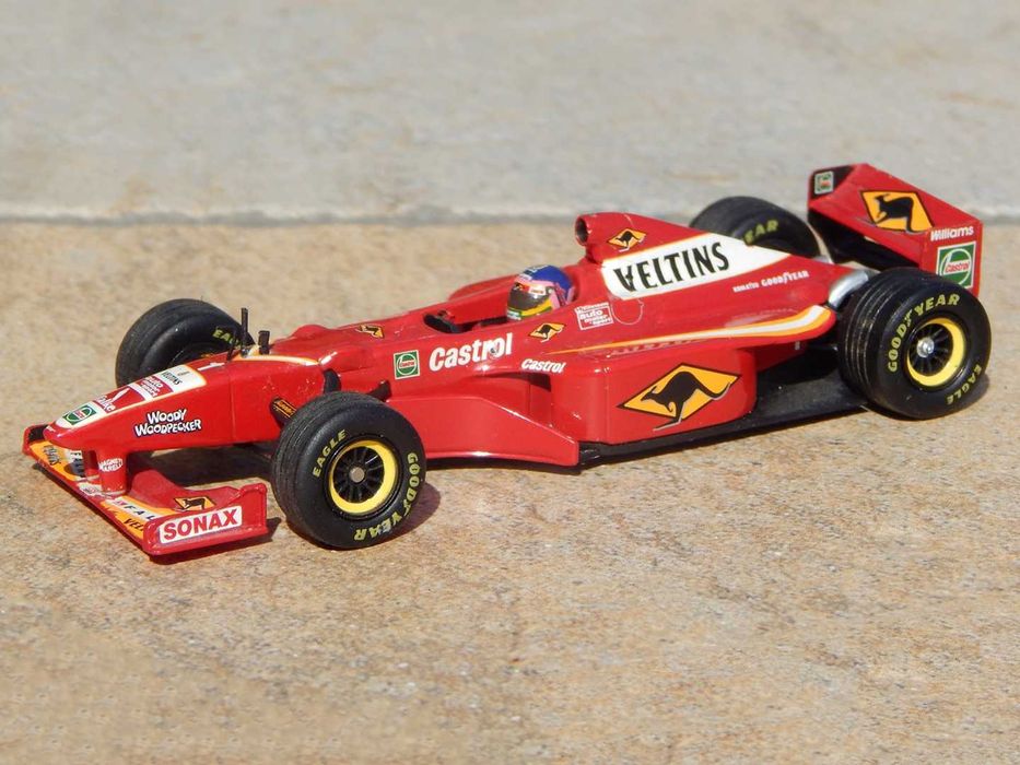 Macheta Formula 1 Williams Mecachrome 1998 J Villeneuve Minichamps