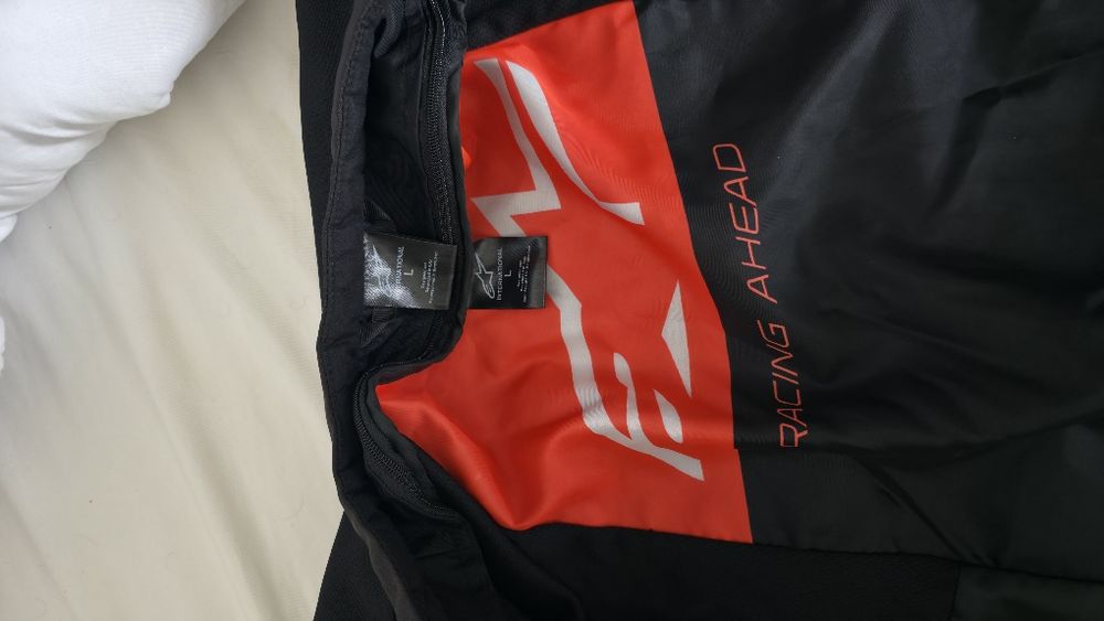 Cască modulară Strobe LS2 + Geaca textil AlpineStars