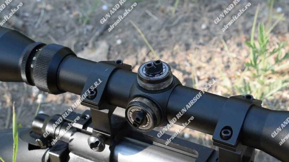 ~ARMA MODIFICATA~ Pusca 210 M/s FULL-MUNITIE (Metal) Airsoft NOUA ~Arc