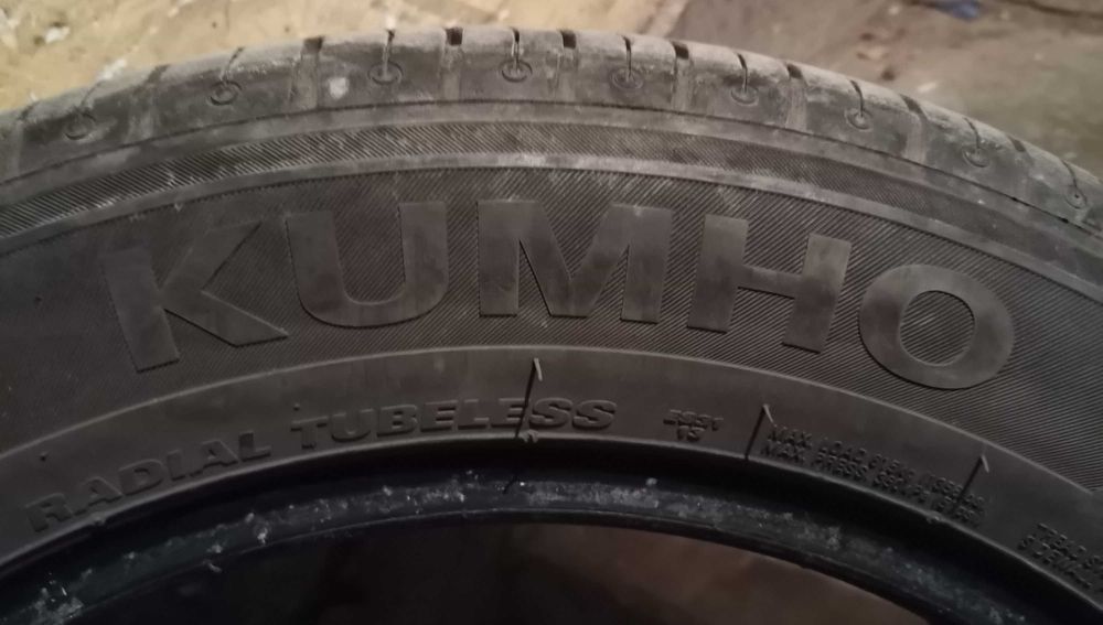 Продавам 4 броя Летни Гуми 205.55.16 на 1 сезон дот 2019 KUMHO