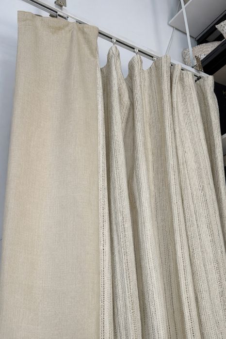 Готовый комплект штор