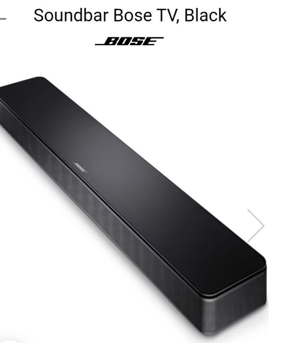 Soundbar Bose claritate și bass puternic