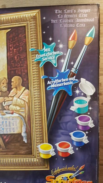 Pictură pe numere Cina cea de taină 40X80 cm