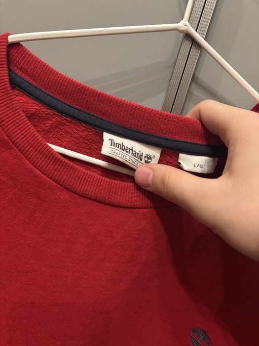 Кофта Timberland красная