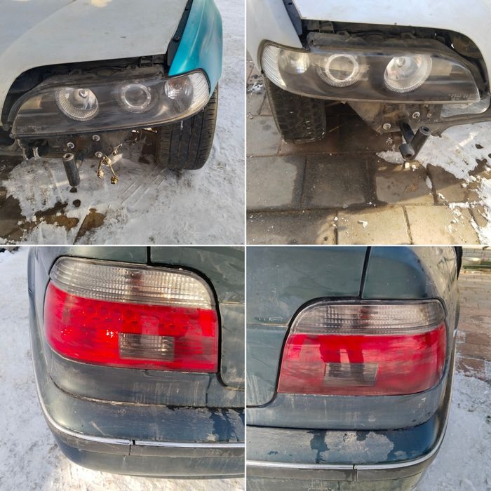 Капот крыло фары бмв е39