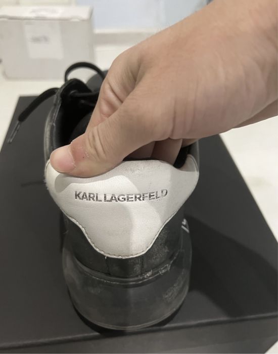 Karl Lagerfeld кожени обувки 43