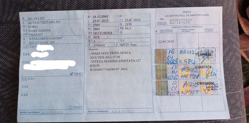 Ford Transit Basculabil