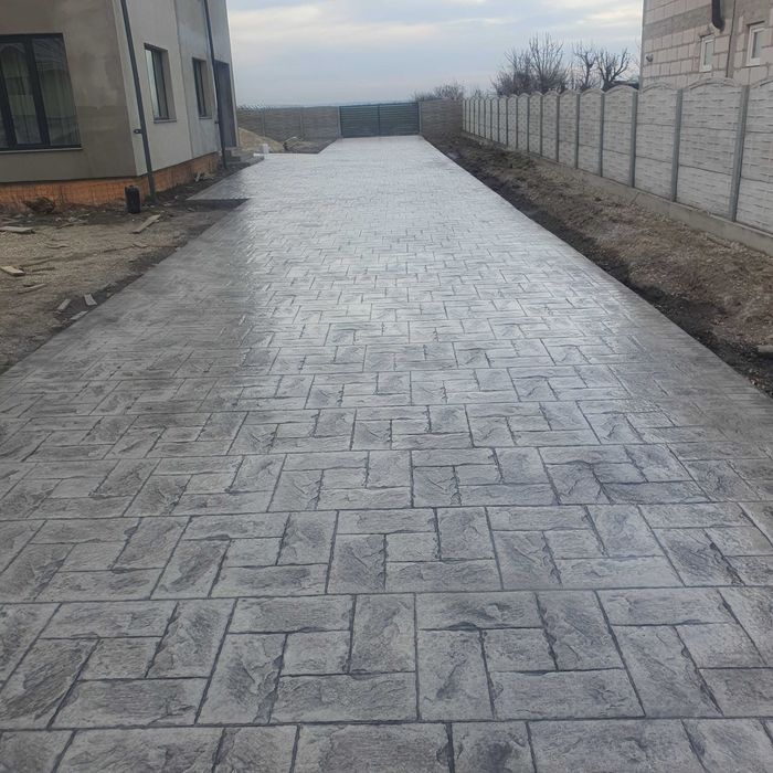 Beton amprentat si elicopterizat