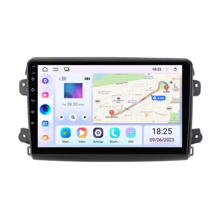 FIAT DUCATO 2021/2024 9'' - андроид навигация, 9826