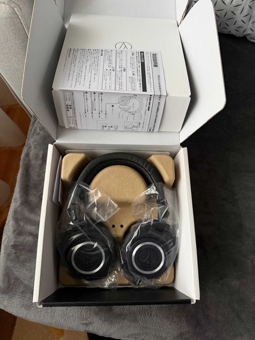 Casti studio Audio-Technica ATH-M50x Negru