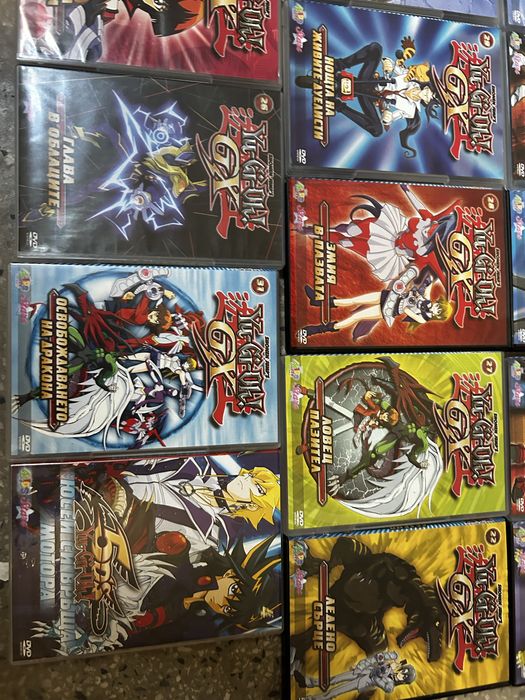 Yu-Gi-Oh GX на DVD и Трансформърс