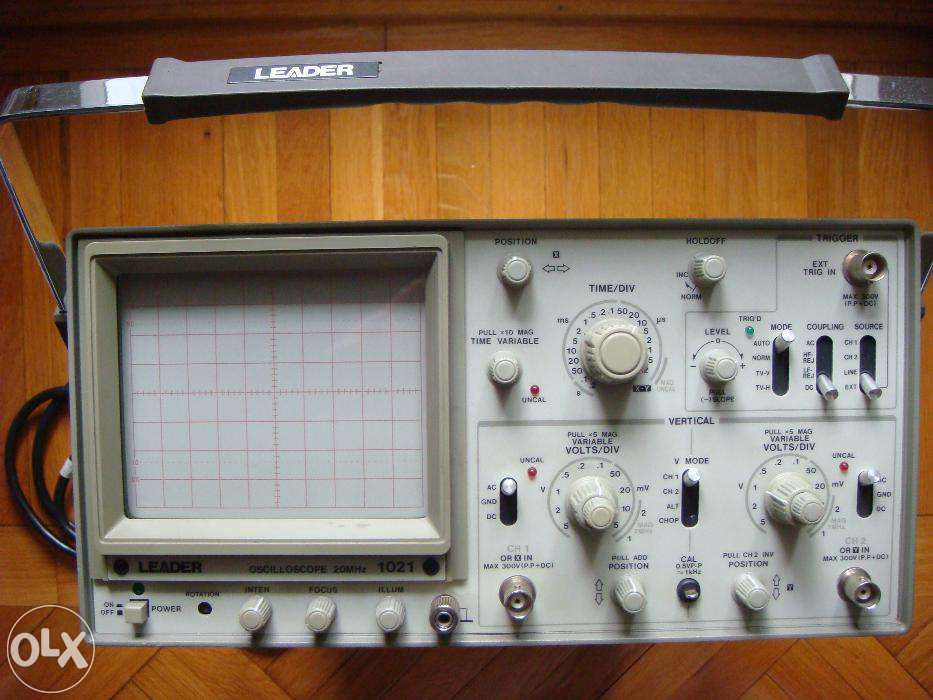 Osciloscop Leader model 1021 20 MHz 2 spoturi