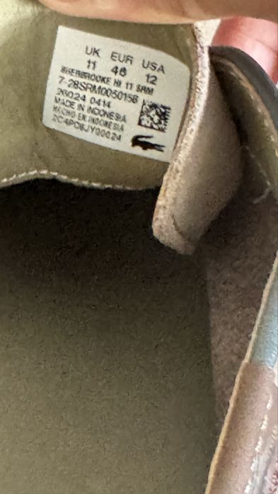 ботинки Lacoste Sherbrooke Hi