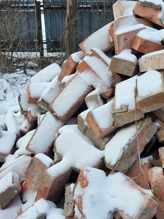 кирпич Красный б у