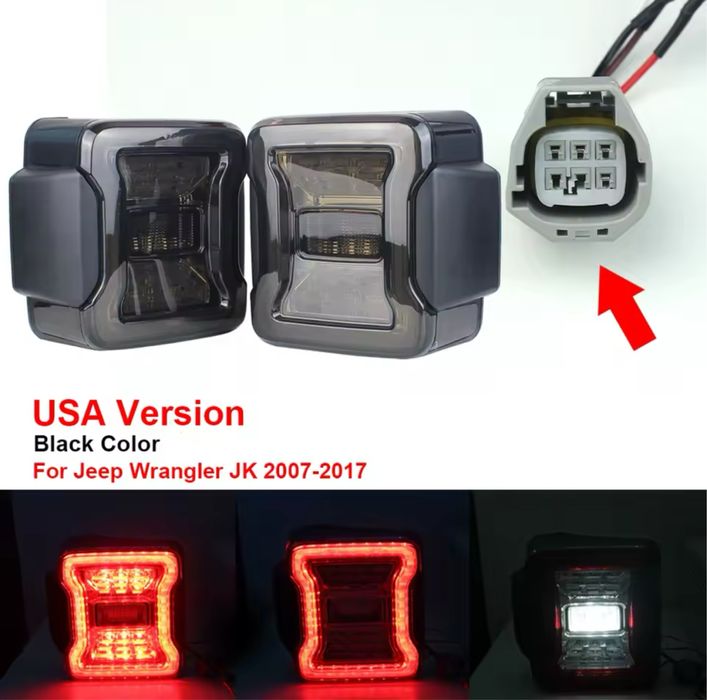 Lampa Lampi Spate Stop Stopuri Triple Tripla Jeep Wrangler JK 2007-18