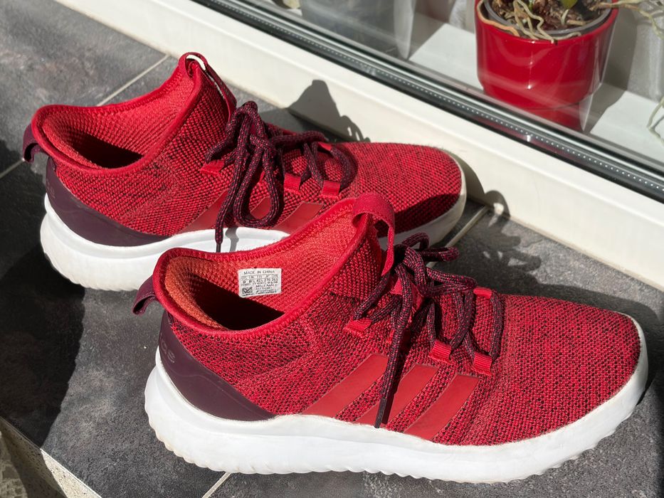 Червени маратонки Adidas Cloudfoam 42 2/3