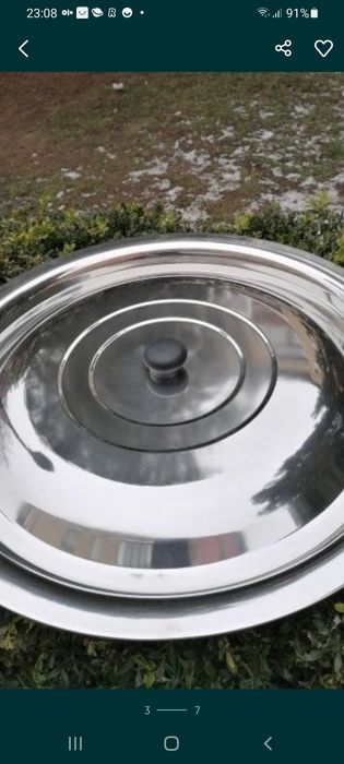 Capac  inox alimentar 37 cm Ofertă 29  Lei