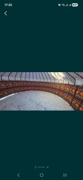 Аренды юрты  вместимостью 60- 70 чел