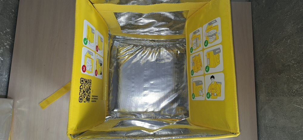 Термокороб, термосумка яндекс номер 0202