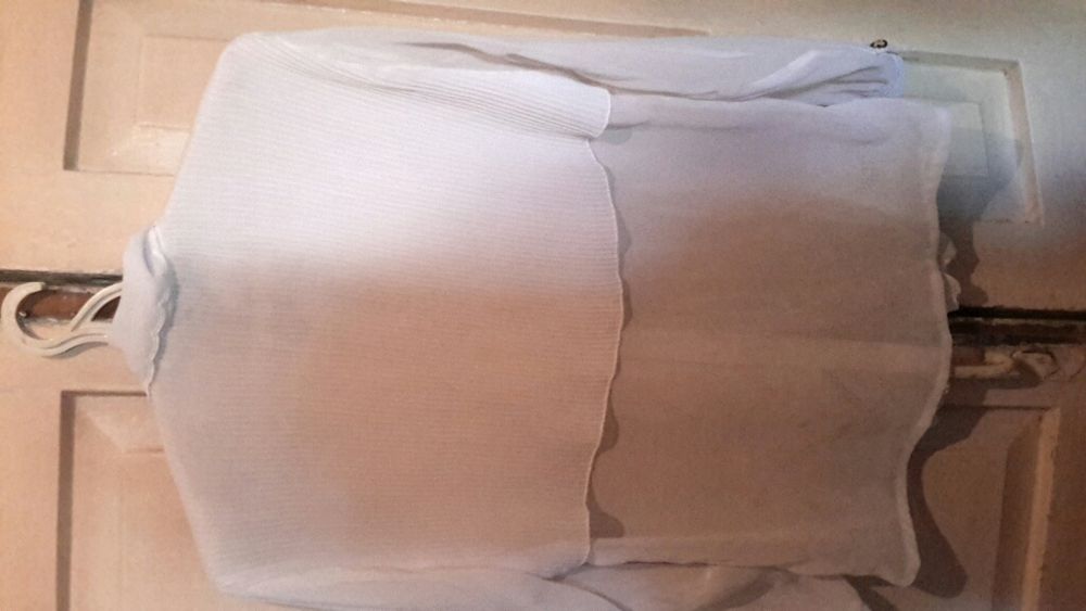 Блузка белая женская