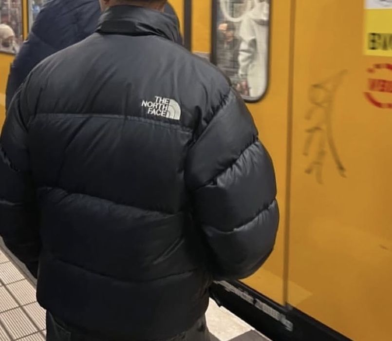 Куртка зимняя оригинал . the north face , размер М