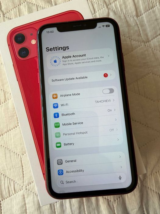 Продавам Iphone 11 Red, 256gb