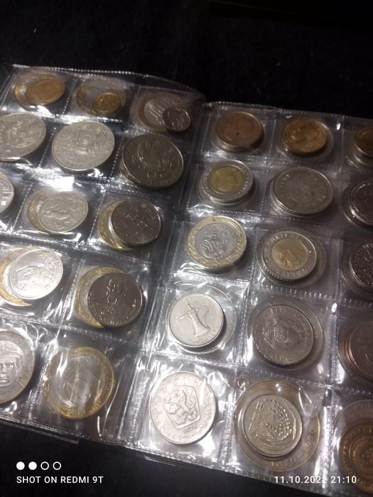 Продам монеты больше ста штук