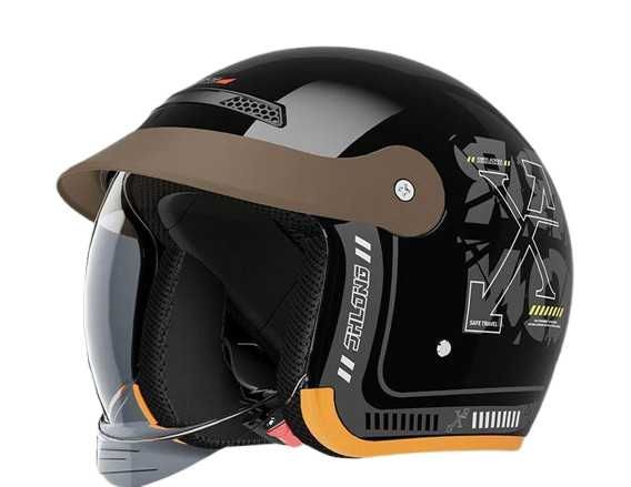 Каска за Мотор/Скутер/АТВ/Тротинетка 4-ри цвят