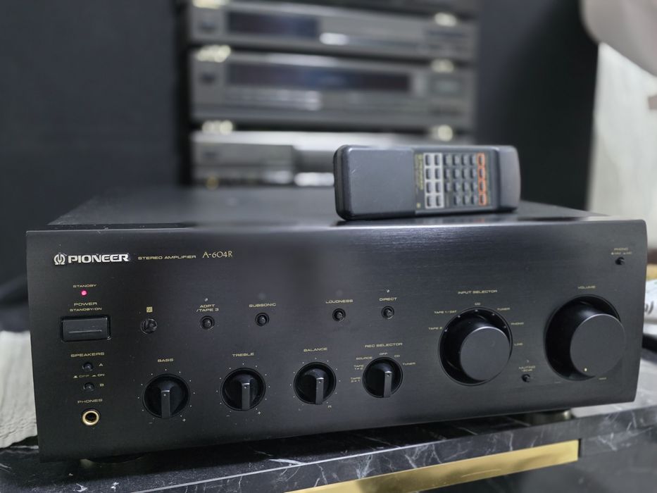 Pioneer A-604R Stereo Amplifier+ Пульт