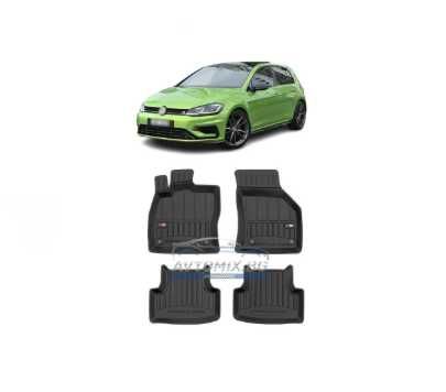 Гумени стелки зa VW Golf 7 2012-2020 г., ProLine 3D