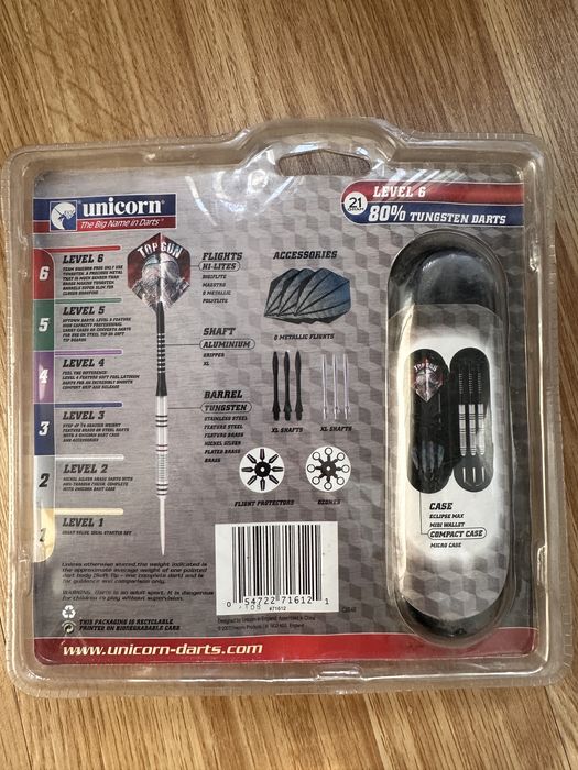 Set săgeți Darts Unicorn GT205 80% Tungsten