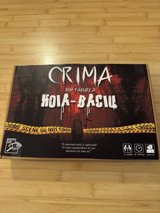 Joc de investigare Crima din padura Hoia Baciu