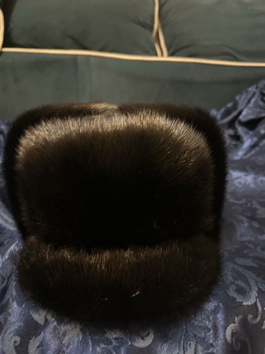 Норковая шапка размер 56