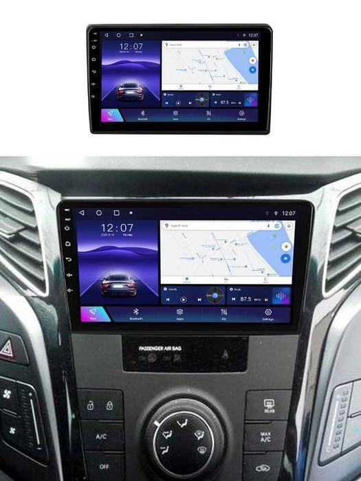 Navigatie Android 14 HYUNDAI I40 2012 -2020 1/8 Gb Waze CarPlay CAMERA
