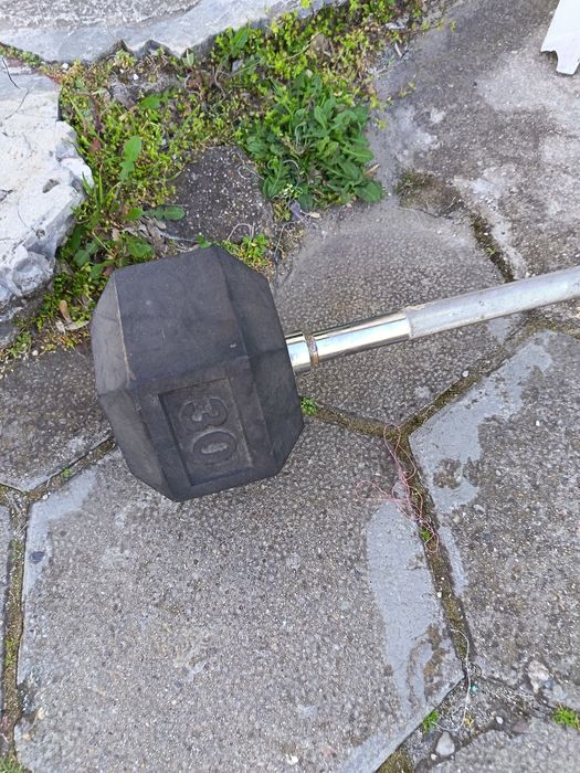 Права щанга фиксирана 60 кг.